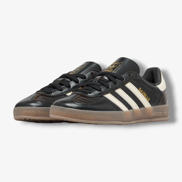 adidas gazelle silver green womens Adidas Gazelle Indoor Core Black Crew White Gum IH9679 – Sneaker Junkies