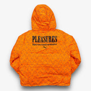 Puma x Pleasures Puffer Jacket Orange Glow 620875-73
