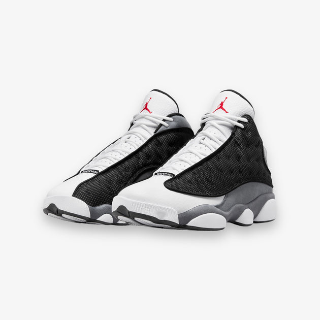 AIR JORDAN 13 RETRO BLACK/UNIVERSITY RED-FLINT GREY-WHITE GS