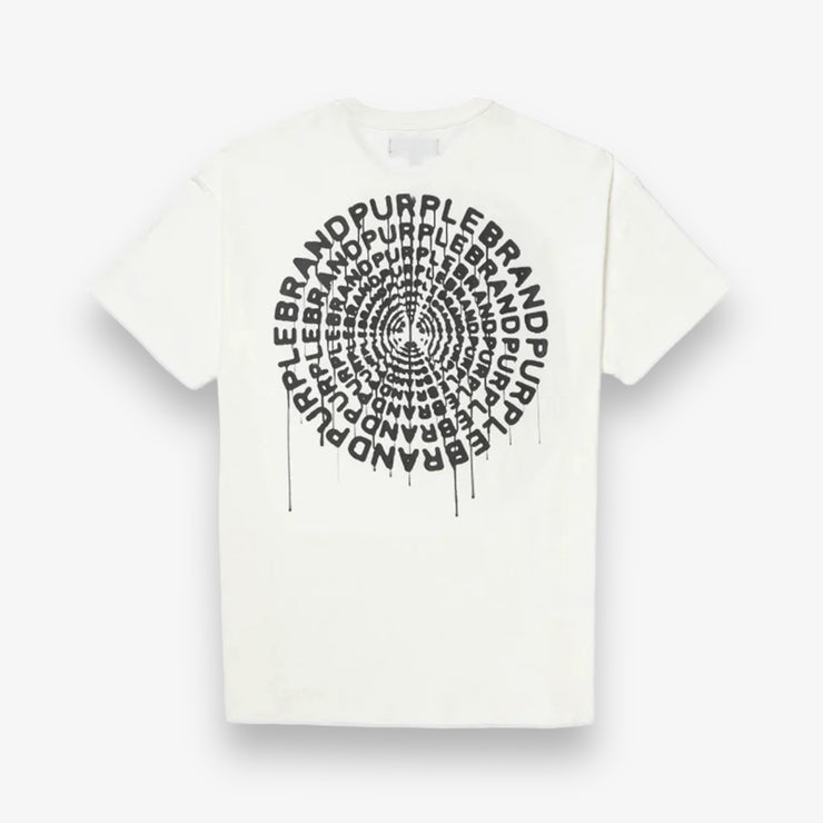 Purple Brand Inside Out SS Tee Coconut Milk Concentric Off White