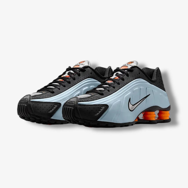 Nike Shox R4 Blue Tint Metallic Silver AR3565-401 – Sneaker Junkies