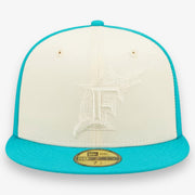 New Era Florida Marlins Tonal Teal Fitted