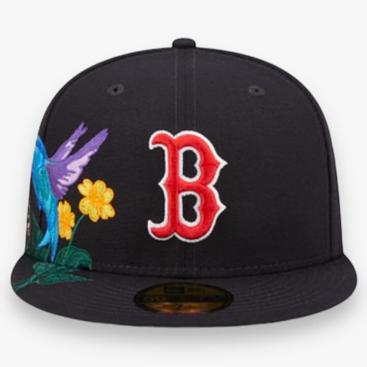 New Era Red Sox Floral Bird Navy
