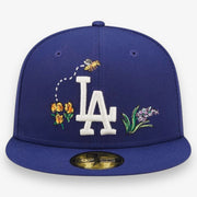New Era LA Dodgers Fitted Blue Floral