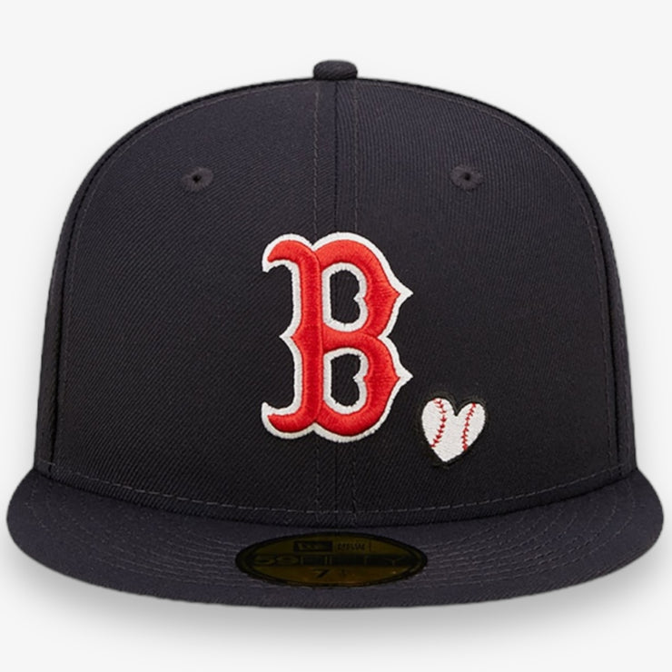New Era Boston Red Sox Team Heart Fitted Navy