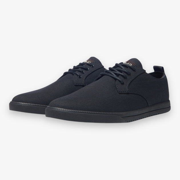 Clae Ellington Textile Black Waxed Canvas CLA01275 – Sneaker 