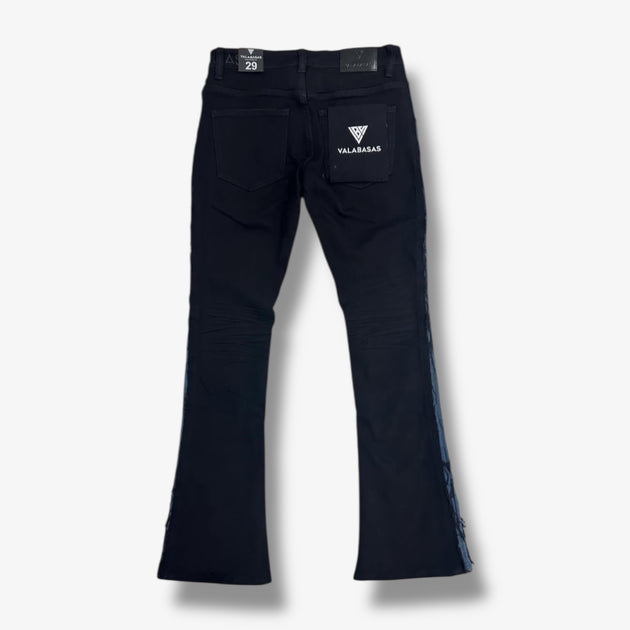 Valabasas Burrow Stacked Jeans Black Blue – Sneaker Junkies