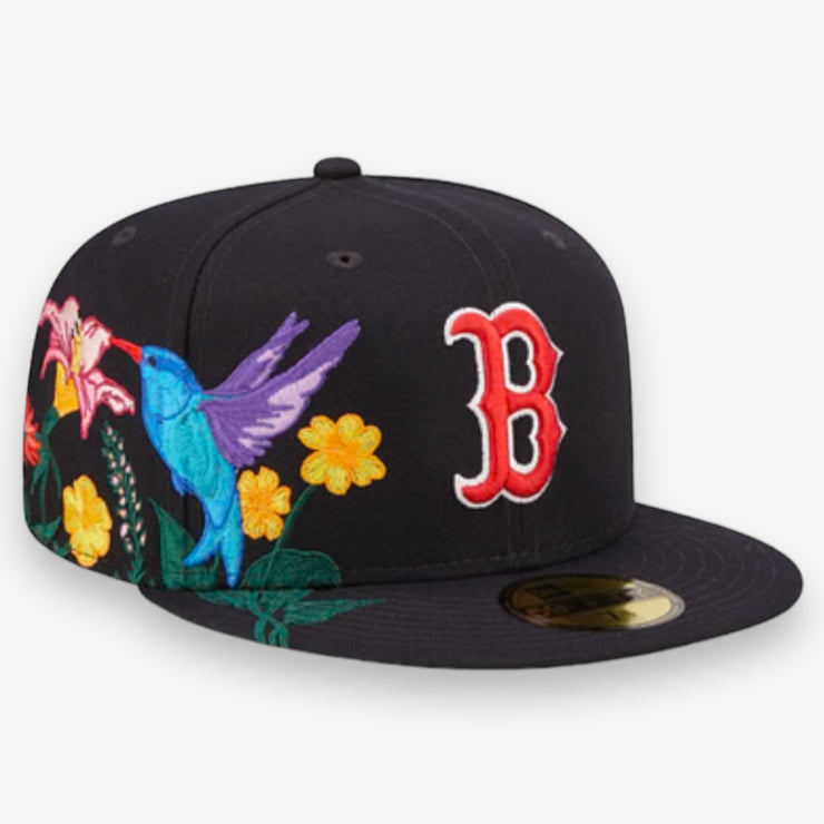 New Era Red Sox Floral Bird Navy