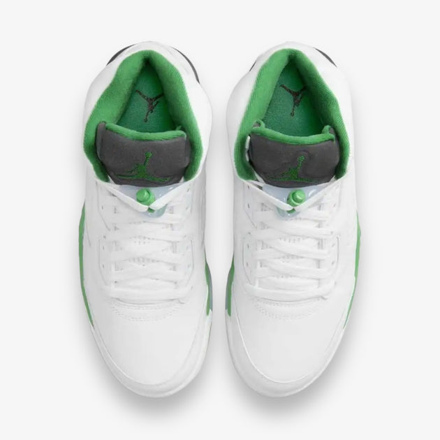 Womens Air Jordan 5 White Lucky Green Black DD9336-103 – Sneaker