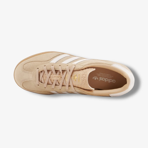 adidas gazelle silver green womens ADIDAS ORIGINALS Beige Gazelle Bold sneakers for women – Pavidas
