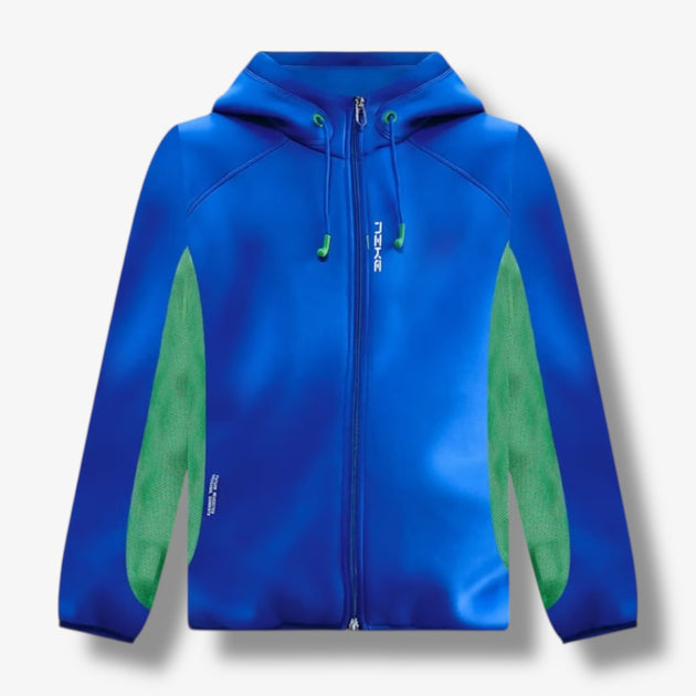 IKE Project #009 NYLON×SWEAT HOODIE Indyeva Midlayer Pullover