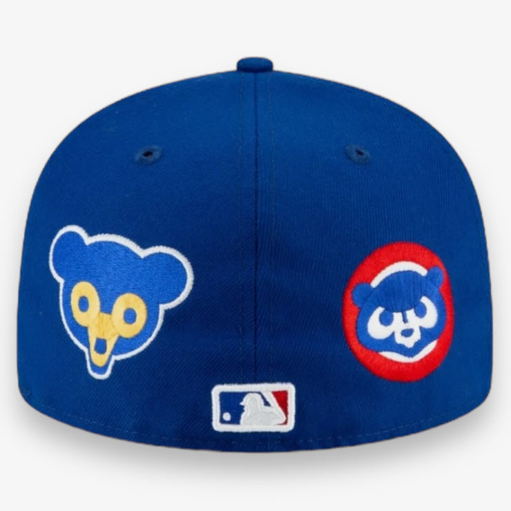New Era Fitted Cubs Logos Blue