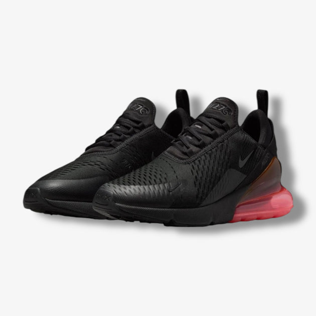 Sale Nike Air Max 270 Black Hot Punch Red Nike Air Max 270 Black