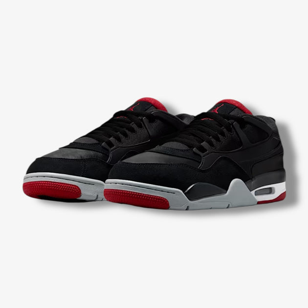 Air Jordan 4 RM Black Varsity Red Wolf Grey FQ7939-061 – Sneaker