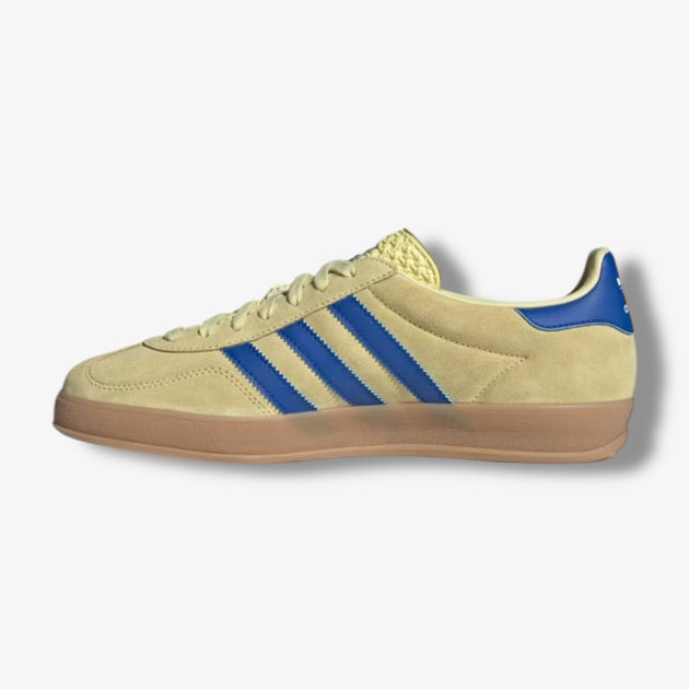 靴  Originals GAZELLE INDOOR JS 23.5 Adidas Gazelle Indoor PowYellow royblue JH5406