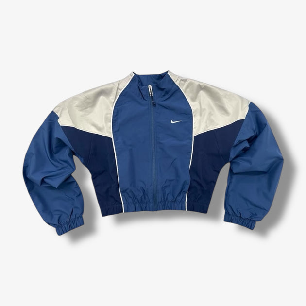 Women's Nike Sportswear Shrunken Track Jacket Mystic Navy IF0216