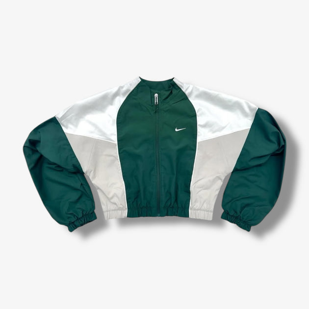 Women's Nike Sportswear Shrunken Track Jacket Fir Green IF0216-323