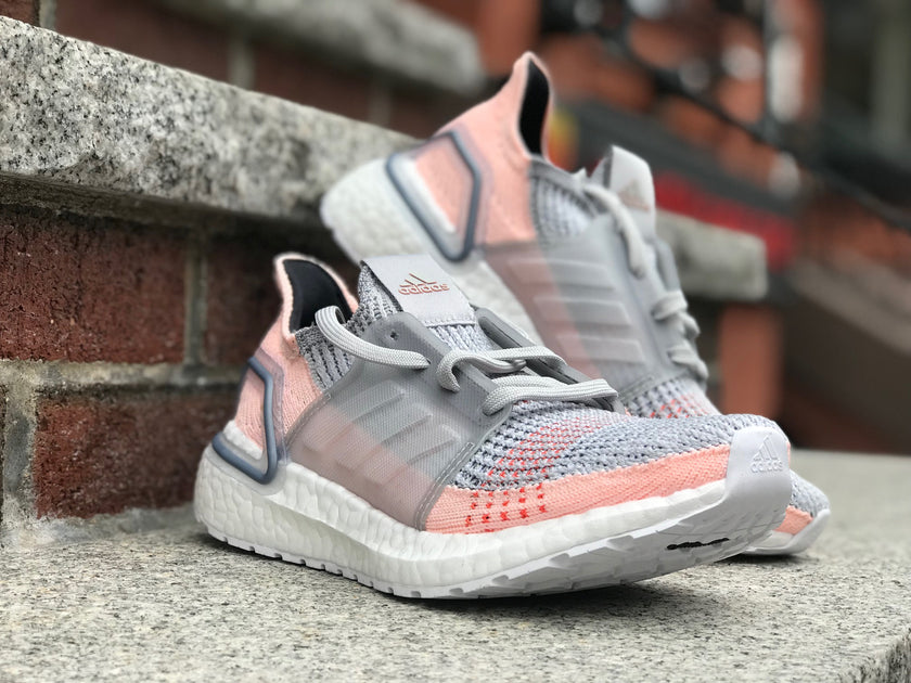 Pink Ultra Boost 19 Womens Running Shoes Adidas Womens