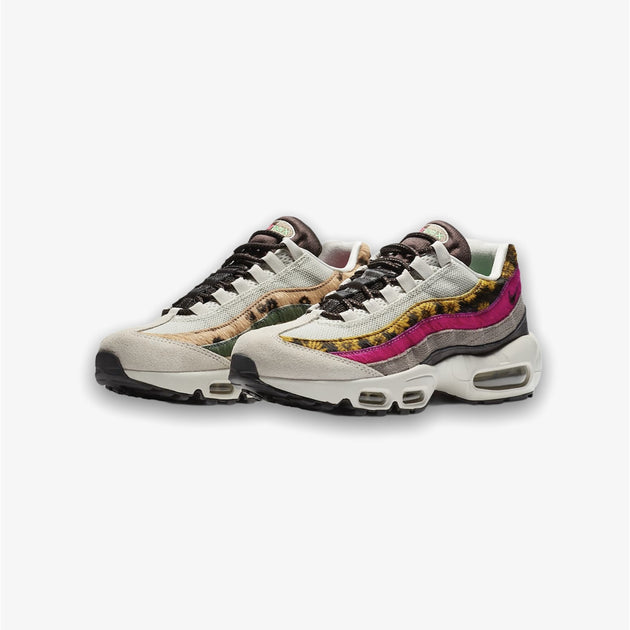 Women's Nike Air Max 95 PRM Light Bone White Velvet Brown CZ8102