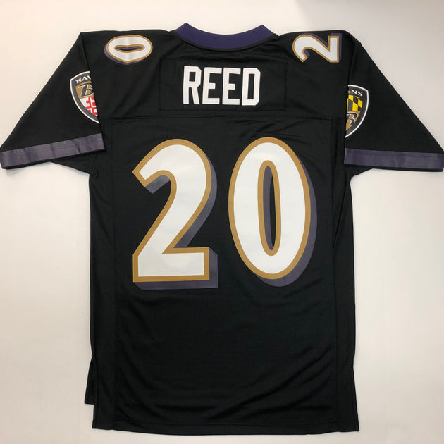 Mitchell & Ness Ed Reed Black Baltimore Ravens Legacy Replica Jersey