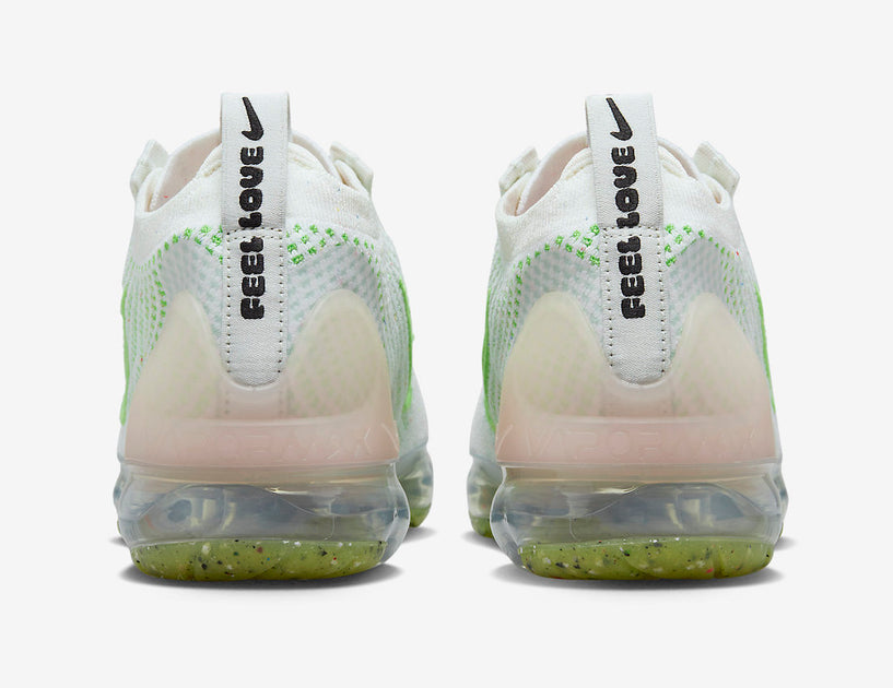 vapormax white green