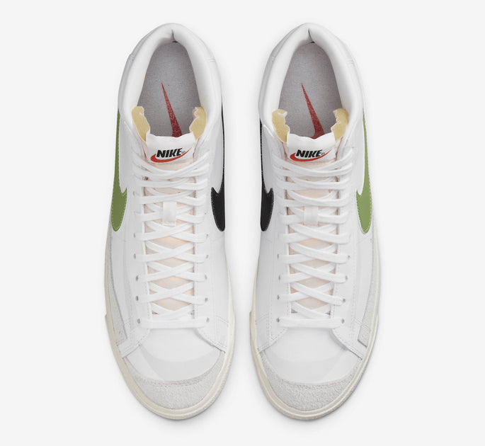 Men\'s Nike Blazer Mid 77 Vintage White/Chlorophyll-Black-Sail BQ6806 116 Sz 10.5 Nike Blazer Mid  main image 4