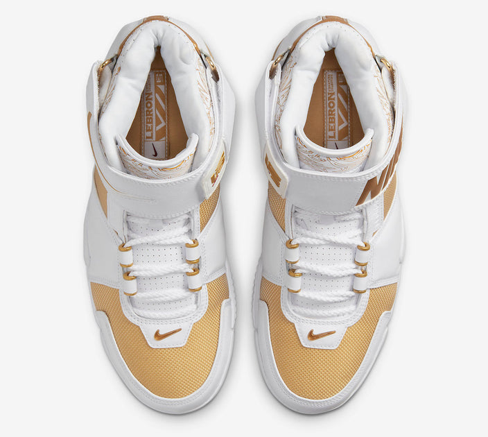 Nike Zoom Lebron II White Metallic Gold DJ4892-100 – Sneaker Junkies