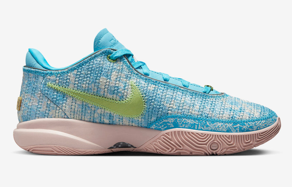 Nike LeBron XX ASW Blue Lightning Coconut Milk DV1191-400 