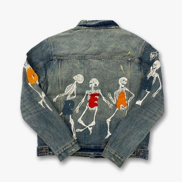 Ice Cream Denim Jacket Medium Blue Wash Sneaker Junkies