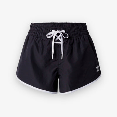 Women's Adidas Laced Shorts Black HK5087