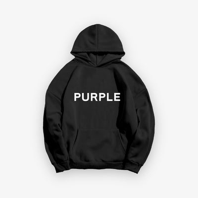 Purple Brand FBCH Hoodie Black