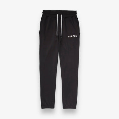 Purple Brand French Terry Jogger Black Beauty Core