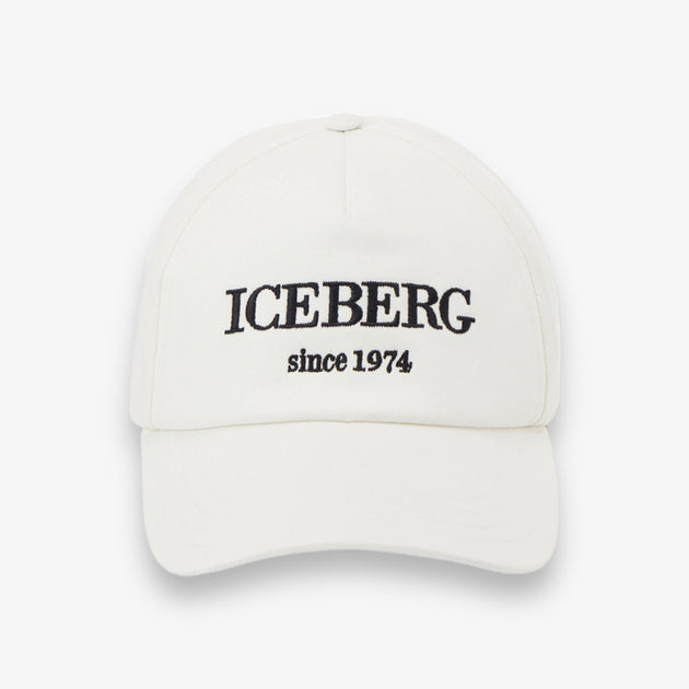 ICEBERG HERITAGE LOGO BASEBALL CAP WHITE – Sneaker Junkies