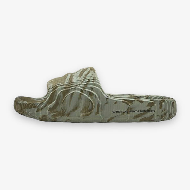 Adidas Adilette 22 Olive Marble HP6517  Sneaker Junkies
