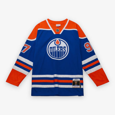 Mitchell & Ness NHL Blue Line Connor Mcdavid Edmonton Oilers 2015 Jersey