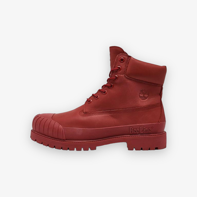 Timberland Bee Line Presented by Billionaire Boys Club Premium 6" Rubber Toe Waterproof Red Smooth TB0A5ZQ3-626