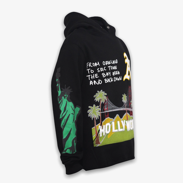 Homme Femme X Kool Kiy Cali to NYC Hoodie Red – Sneaker Junkies