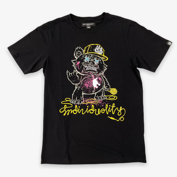 Cult of Individuality S/S Crew Tee "Drop The Mic" Black