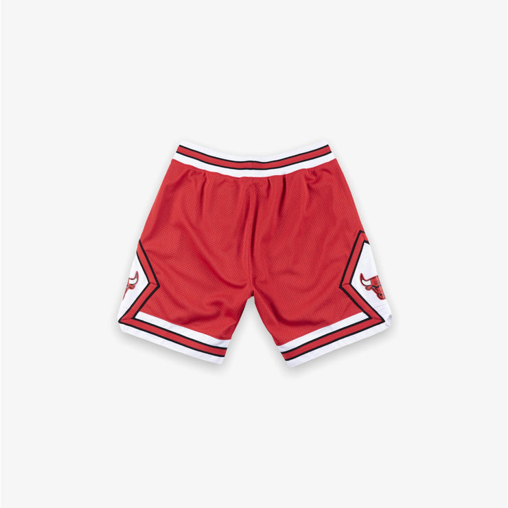Mitchell & Ness Authentic Red White Shorts Chicago Bulls Road 1997-98