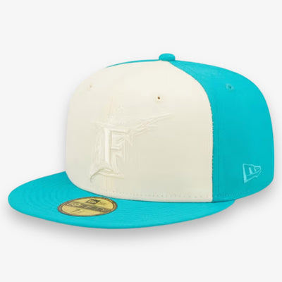 New Era Florida Marlins Tonal Teal Fitted