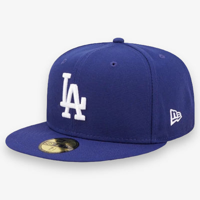 New Era LA Dodgers Clouds Blue Fitted