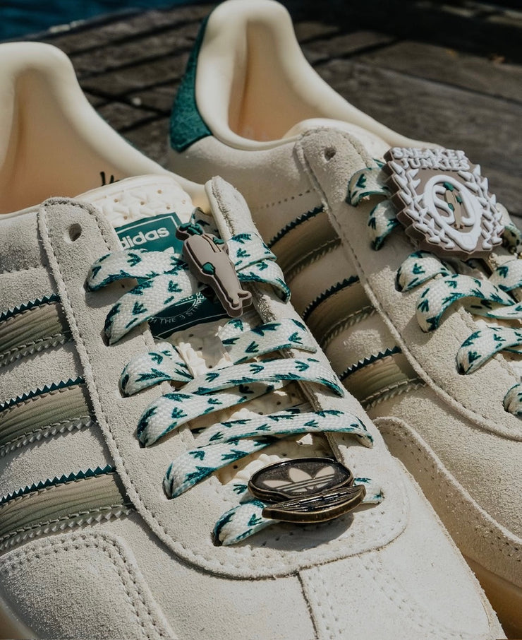 Adidas Gazelle Indoor X Sneaker Junkies "Clam Chowder" IH1392 warvan clay cgreen