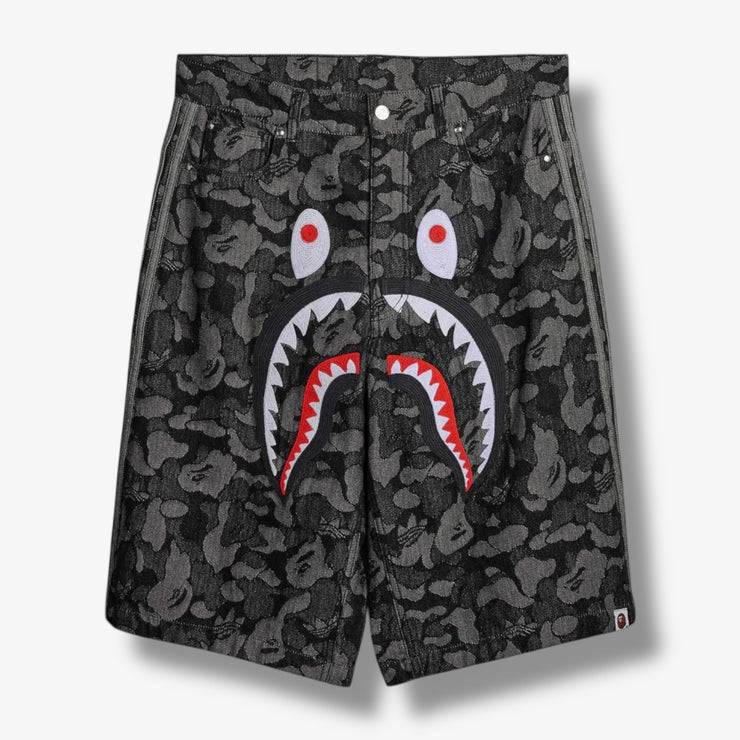 Adidas BAPE Shark Denim Shorts KF4917 – Sneaker Junkies