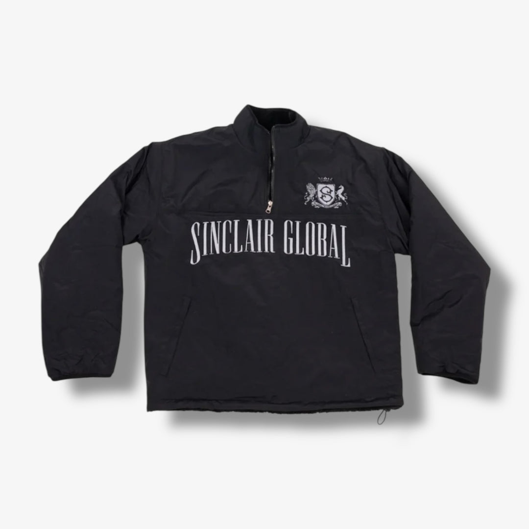 Sinclair Reverso Quarter Zip Jacket Black – Sneaker Junkies
