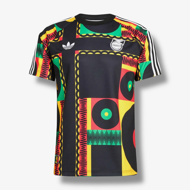 ミュージシャン AFJB FOOTBALL TEE Adidas Jamaica Football Federation OG Tee Black KS2679 – Sneaker