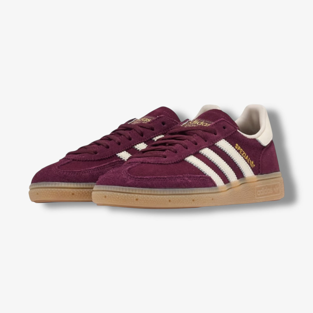  Women’s Handball Spezial Adidas Womens Handball Spezial W Maroon Cream White Gold Metallic