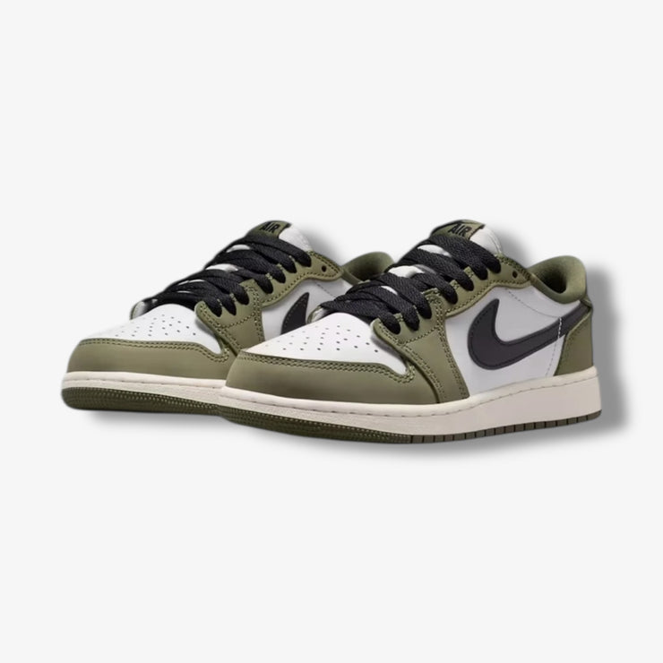 Air Jordan 1 Retro Low OG GS Medium olive black HQ6999-200