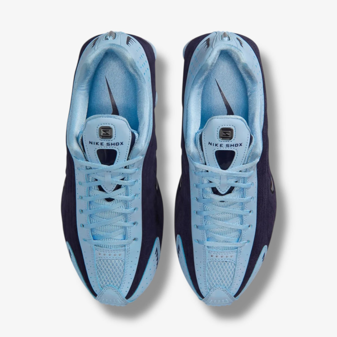 W Nike shox R4 imperial purple celestine blue HQ7739-500 – Sneaker