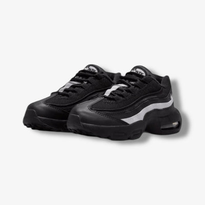 エアマックス95 NIKE AIR MAX 95 RECRAFT LTR PS Nike Air Max 95 Recraft LTR PS black metallic silver black HQ6364