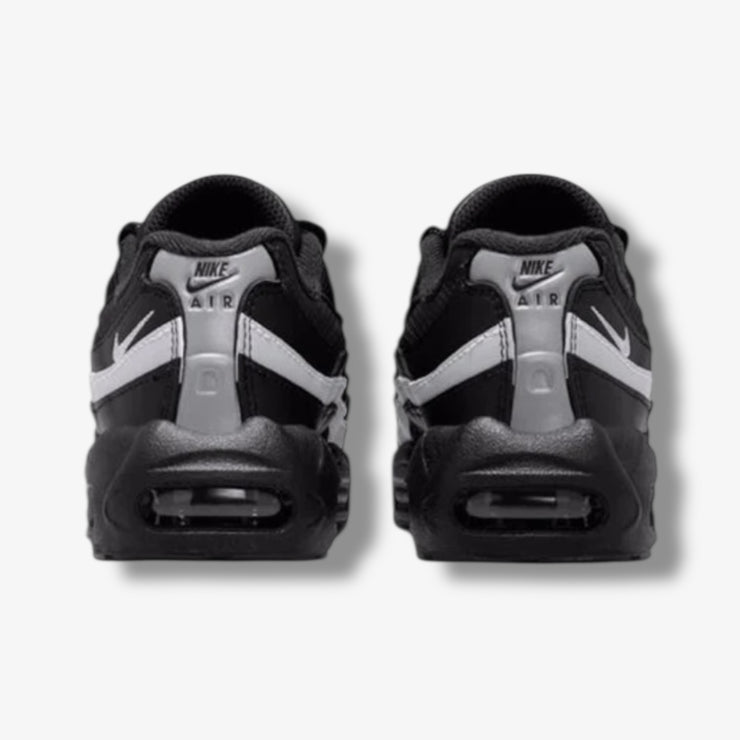 エアマックス95 NIKE AIR MAX 95 RECRAFT LTR PS Nike Air Max 95 Recraft LTR PS black metallic silver black HQ6364